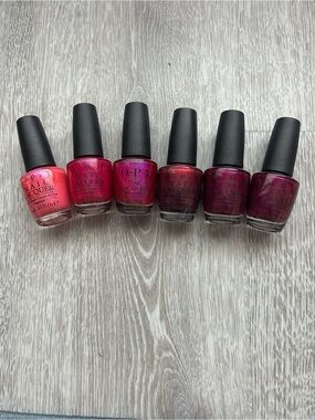 OPI Set - Bright Pink to Deep Berry Shades